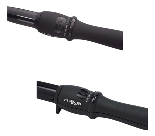 Prancha Turbo + Modelador Conic Mega Profissional Kit Bivolt