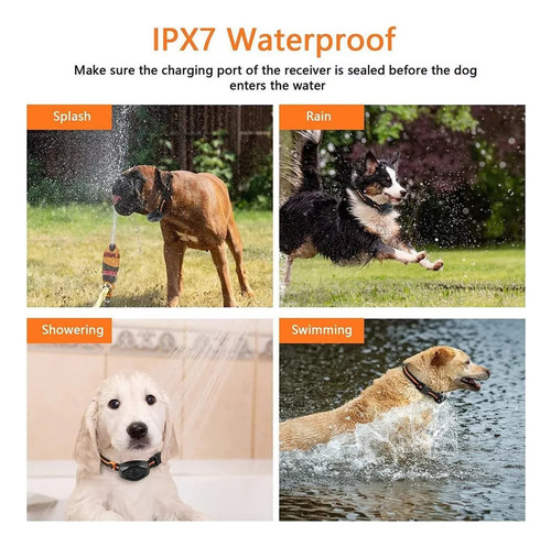 Entrenamiento Para Perros Choque Eletrônico Impermeable De 1