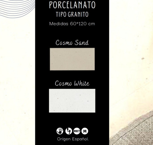 Disu Porcelanato Español Cosmos  Sand Terrazo 60*120