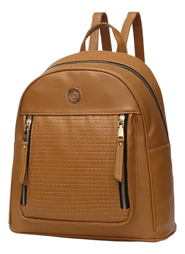Mochila Cuero Pierre Cardin MercadoLibre