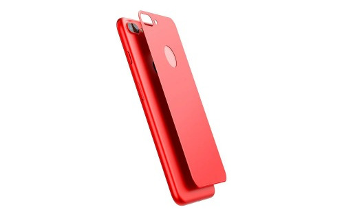 Película Vidro 3d Traseira Baseus 0.30mm iPhone 7/8 4.7 Red