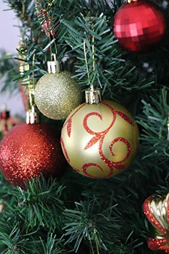 Pack Lujo 73 Adornos Navideños Inastillables En Paquete Reut