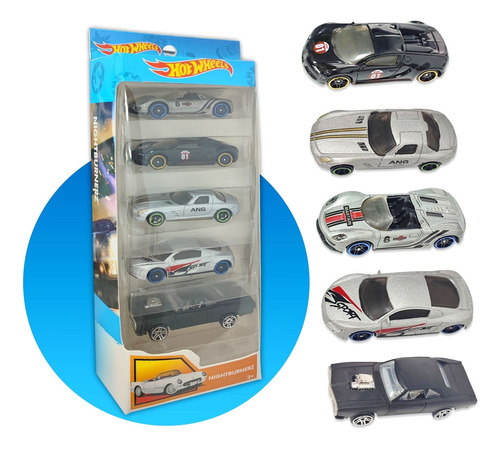 Fast & Furious Coche De Carreras Modelo De Juguete 5 Pcs