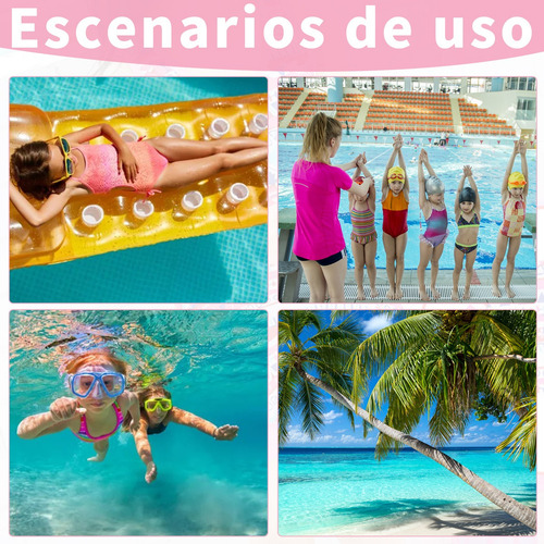 Ropa De Playa ,traje De Baño Completo Eslinga Para Niñas Azul-1282 M
