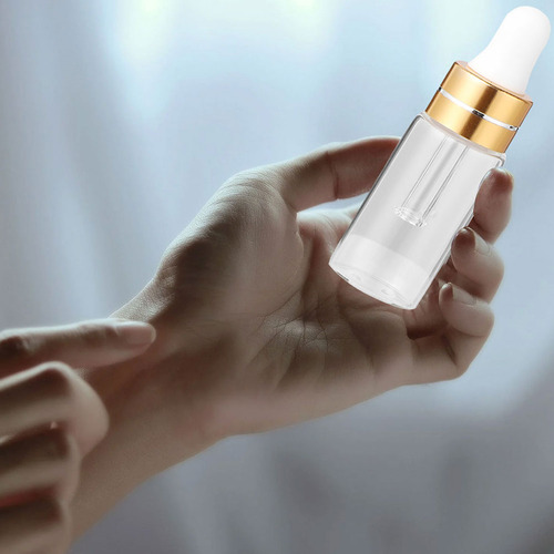 Minibotella De Aceite Esencial Transparente De 3 Ml, 50 Unid