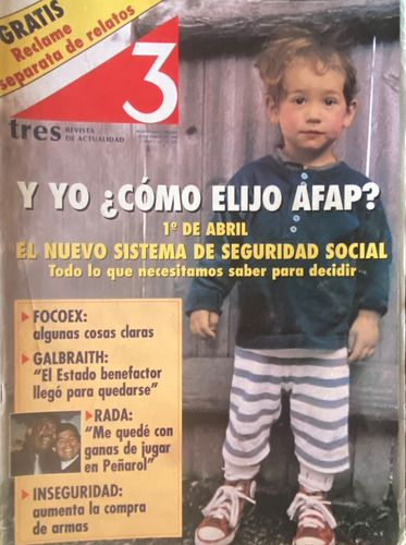 Tres, Revista De Actualidad, Nº10, 1996, At1