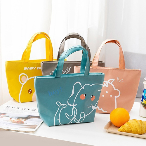Imagen 4 de 5 de Lunchera Escolar Con Aislante Termico Diseños Infantiles