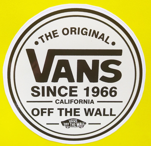 X10 Calcomanías Vinilo Adhesivo Vans Rip Curl Alta Calidad