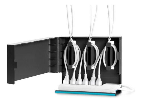 Pack 3 Plug Hub Organizador De Cables Quirky