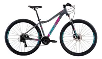Comprar Bicicleta Aro 29 Oggi Float 5.0 Hds 24v 2024 Bike Feminina Cor Grafiteu002Frosau002Fazul Tamanho Do Quadro 15