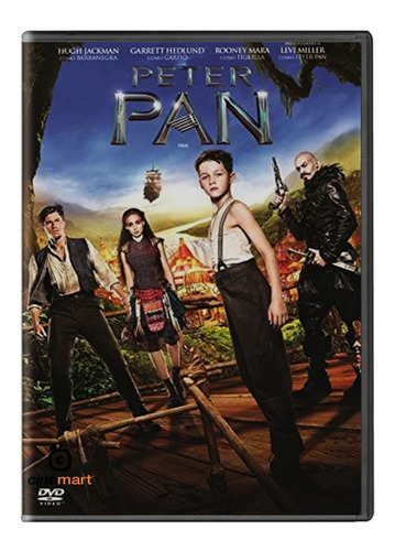 Peter Pan Hugh Jackman Pelicula Dvd