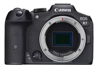 Canon EOS R R7 mirrorless cor preto