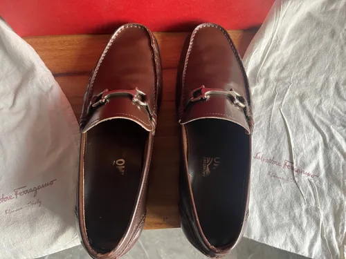 Zapatos Salvatore Ferragamo 27.5 Caf s marr n MercadoLibre