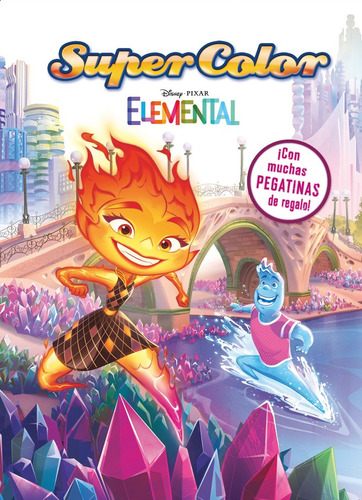 Libro Elemental. Supercolor - Disney