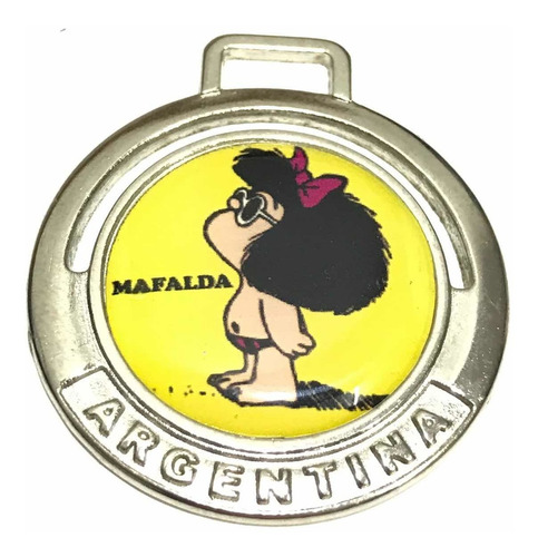 Imagen 3 de 8 de Medallas Para Hacer Llaveros De Mafalda. Pack X 5u