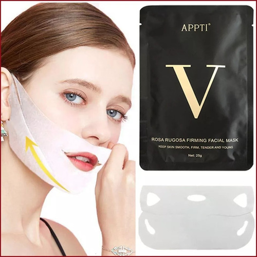 Mascarilla Tensora Reductora De Papada Y Contorno Facial