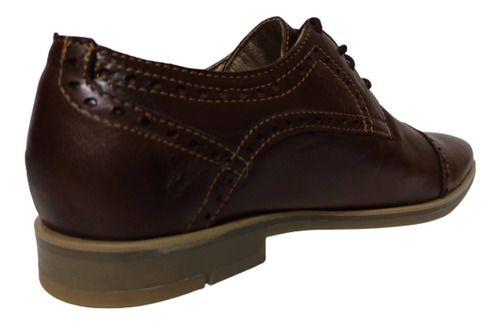 Imagen 3 de 4 de Zapato Cuero Forrado Cuero Calidad Artesanal Precio Exlusivo