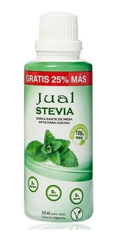 Edulcorante Stevia Natural Liquido Jual 125cc De Bolsillo Dw