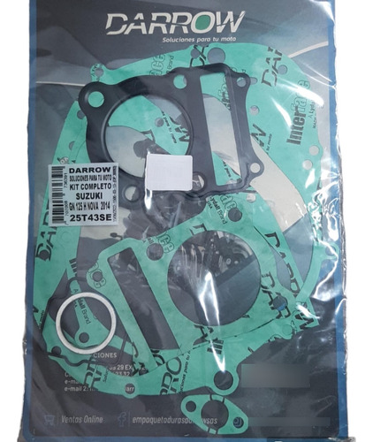 Kit Empaque Motor Gn 125 Nova 2014 Suzuki