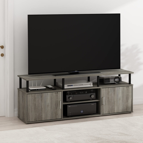 Furinno Jensen Soporte De Centro De Entretenimiento Para