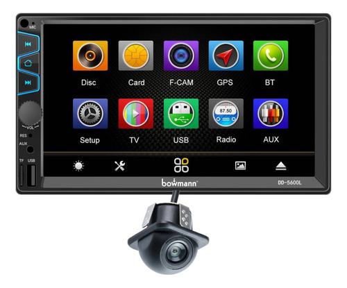 Radio Carro Pantalla Tactil 7' Mirrorlink Usb Sd