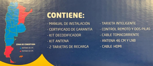 Imagen 2 de 4 de Antena Direct Tv Prepaga Auto Instalable
