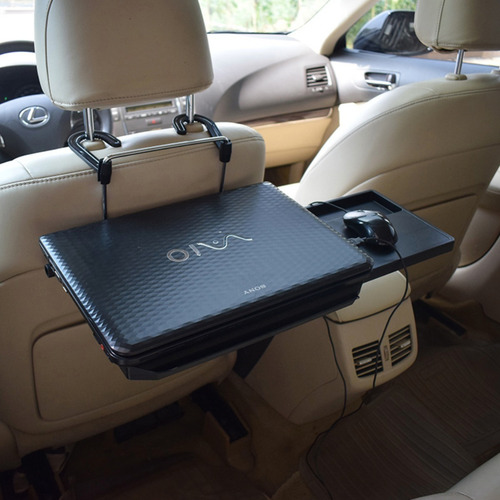 Bandeja Plegable Para Asiento De Auto Volante Laptop Comida