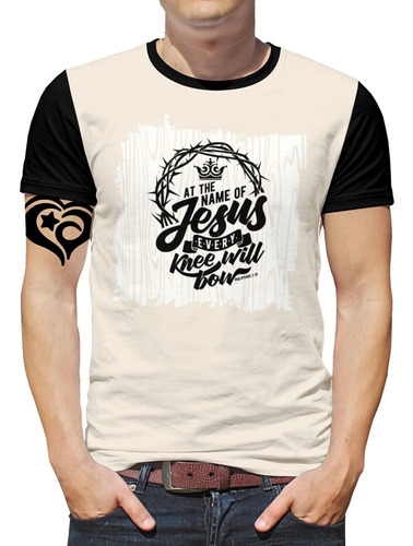 Camiseta Jesus Plus Size Gospel Criativa Masculina Roupa Ery