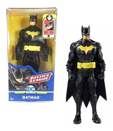 Batman Figura Dc Comics Justice League Mattel 3 Pulgadas