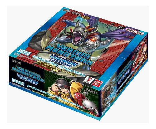 Digimon Card Game Versus Monster Booster Box C/24 Ex09 Ing Versus Monsters Inglés