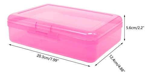 Estuche De Lápices Transparente De Gran Capacidad, Est...