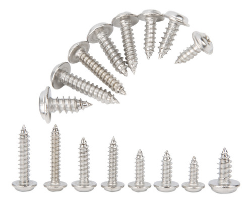 Tornillo Roscador M3.5, 340 Piezas, Autotornillos De Acero I