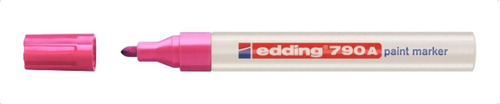 Marcador De Tinta 2-4mm Edding 790a Paint Marker Color Rosa 009