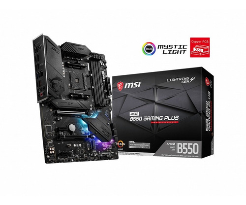 Combo Actualizacion R5 4600g Msi Mpg B550 Gaming Plus 8gb