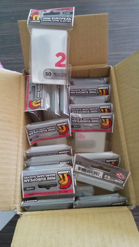 Legion Sleeves: Micas Protectoras Mini European (para Catan)