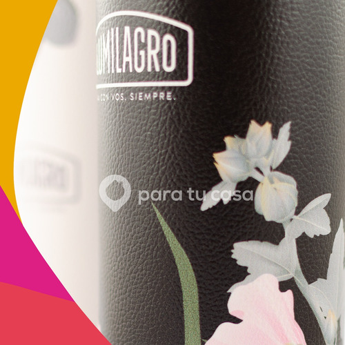 Imagen 5 de 10 de Termo Acero Inoxidable Luminox Forrado Deco 1 Lt Lumilagro