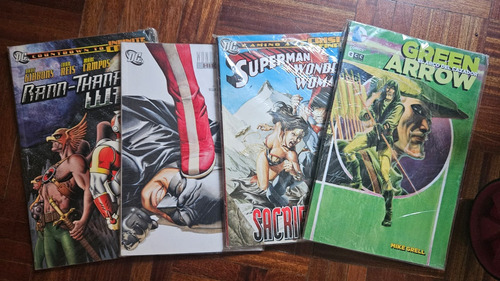 Wonder Woman Green Arrow Hiketeia Crisis Sd/ecc 4 Tomos