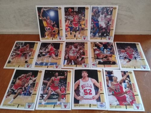 Upper Deck 1992 Chicago Bulls Set Completo