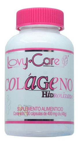 Colageno Hidrolizado (100 Caps) Lovy Care Anahuac