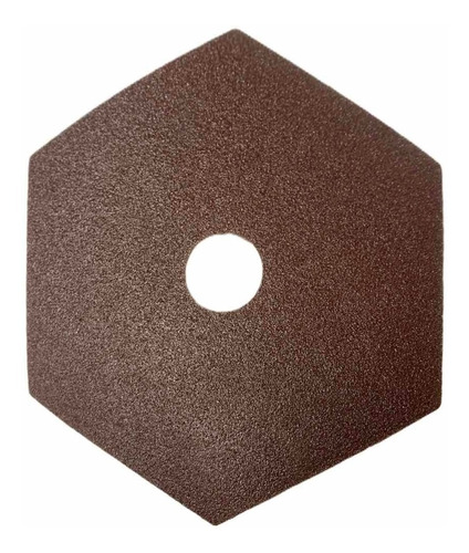 Discos De Fibra Aa Hexagonales 150 X 22  -  X 10 Unidades