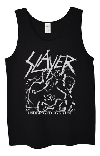 Polera Musculosa Slayer Undisputed Attitud Metal Abominatron