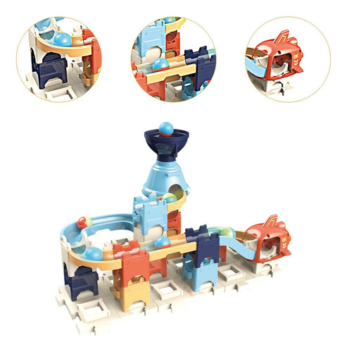 Juego De Bloques De Construcción De Pista De Estilo C