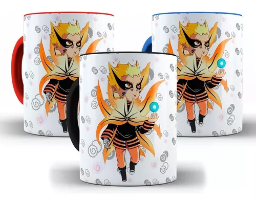 Caneca naruto preta