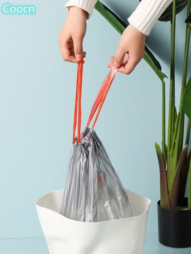 Bolsa De Basura Cordón Bolsas De Basura De Baño Pesa...