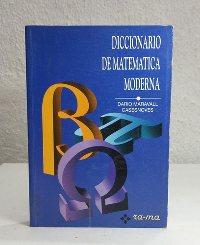 Diccionario De Matematica Moderna Casesnoves