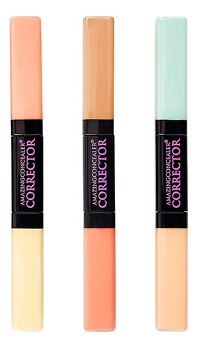 Amazing Cosmetics Corrector, Two Color Correcting Shades Hel