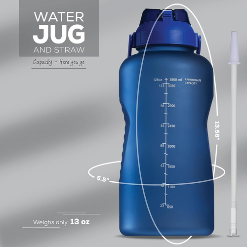 Tienes Esta Vida Botella De Agua Motivacional Con Pajita Y A