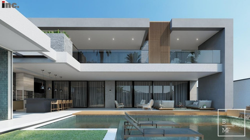 Imagem 2 de 30 de Sensacional Casa - Condomínio Quintas Do Rio - 5 Suítes - 860m² De Construção. - Quintas R - 70193263