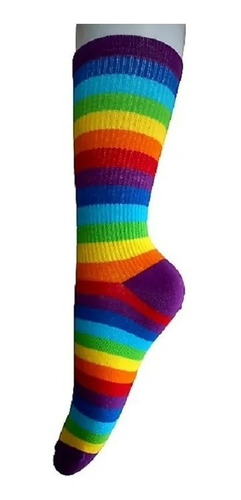 6 Calcetines Medias Pride Lgtb - Algodón Arcoíris - Unisex