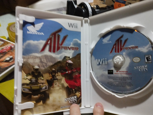 Honda Atv Fever Nintendo Wii Mídia Física Original (Usado)